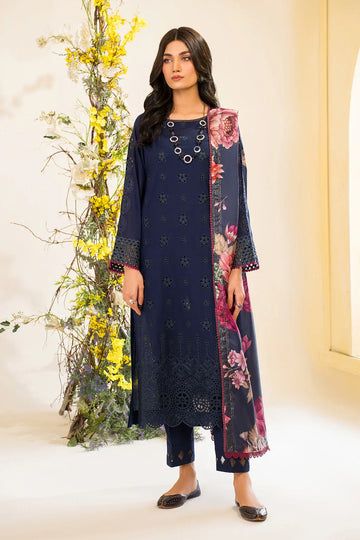 Iznik | Lawnkari 24 | UE-163 BLOOMEASE - Rang-e-Khaas