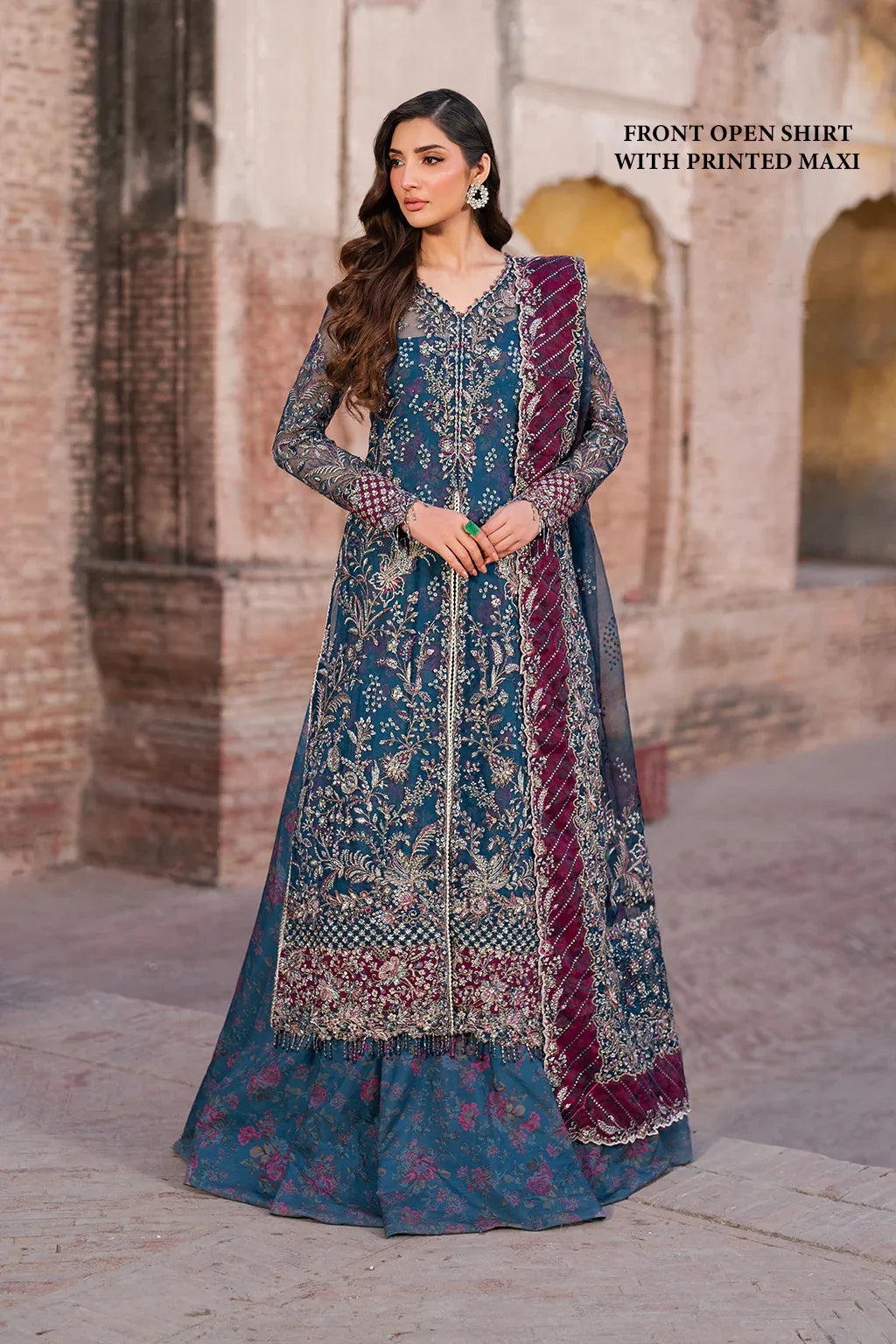 Iznik | Luxury Chiffon | ILC-03 - Rang-e-Khaas