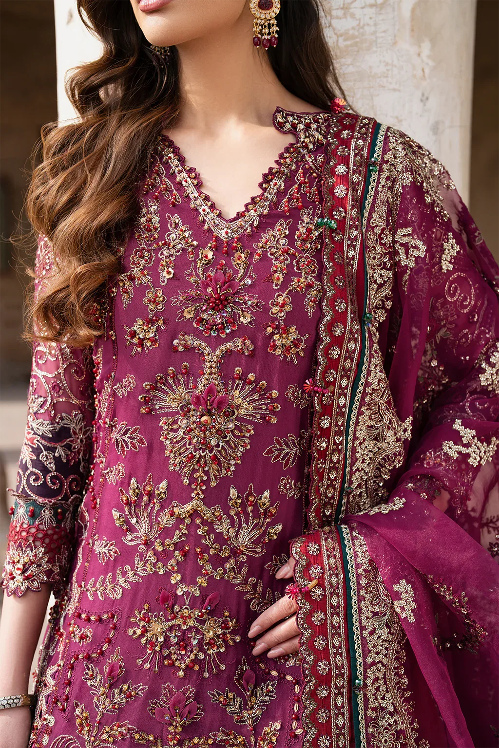Iznik | Luxury Chiffon | ILC-04 - Rang-e-Khaas