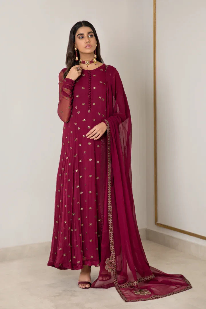 Iznik | Ready to Wear | IP-157 - RUBELLITE - Rang-e-Khaas