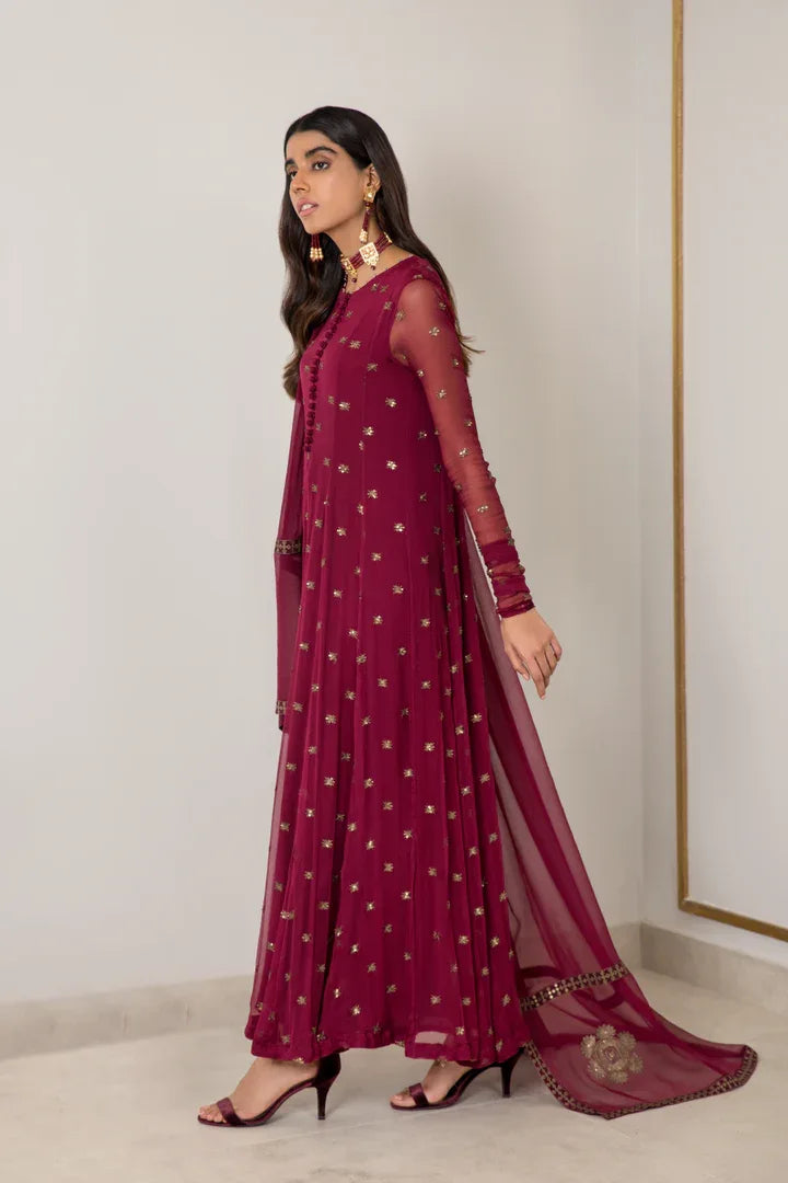 Iznik | Ready to Wear | IP-157 - RUBELLITE - Rang-e-Khaas
