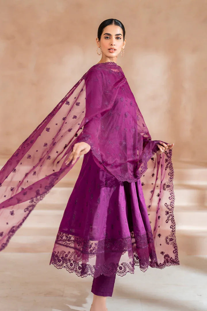 Iznik | Ready to Wear | IP-191 EMBROIDERED LAWN - Rang-e-Khaas