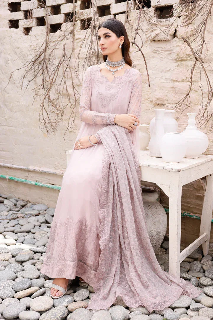 Iznik | Ready to Wear | IP-216 EMBROIDERED CHIFFON - Rang-e-Khaas