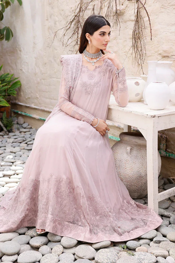 Iznik | Ready to Wear | IP-216 EMBROIDERED CHIFFON - Rang-e-Khaas