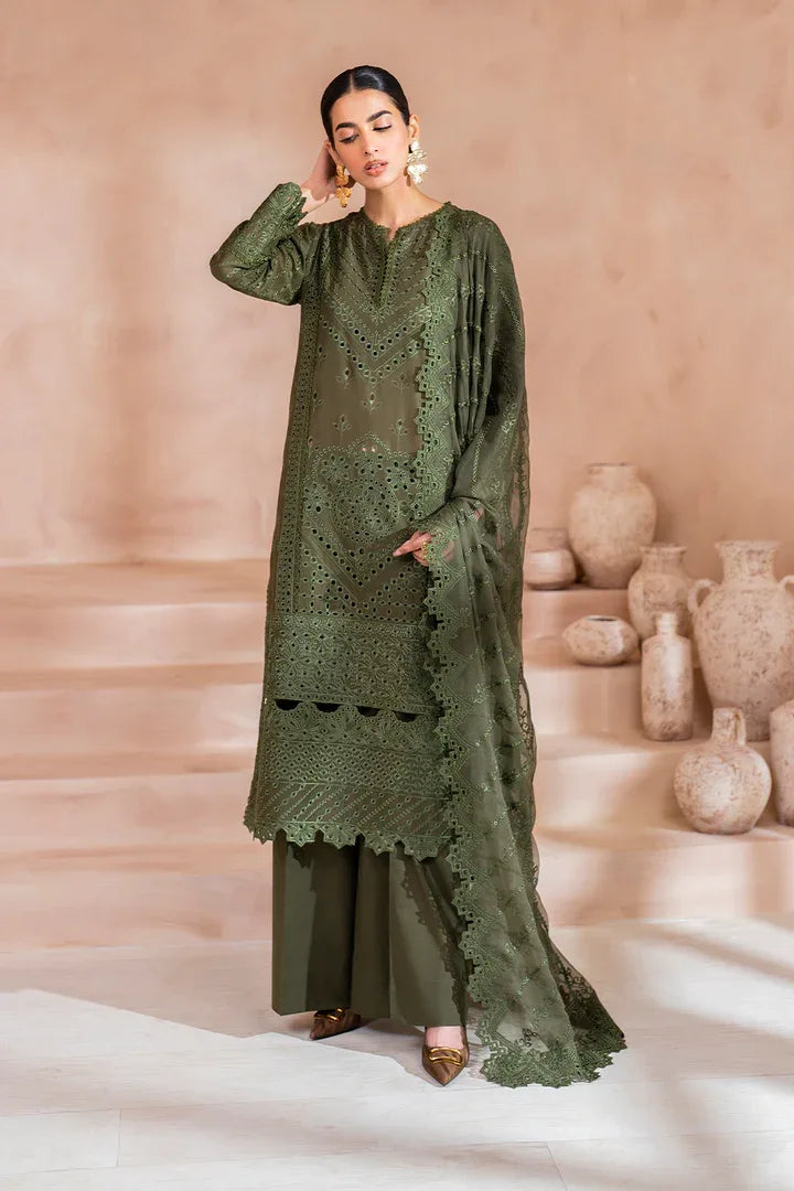 Iznik | Ready to Wear | IP-222 EMBROIDERED LAWN - Rang-e-Khaas