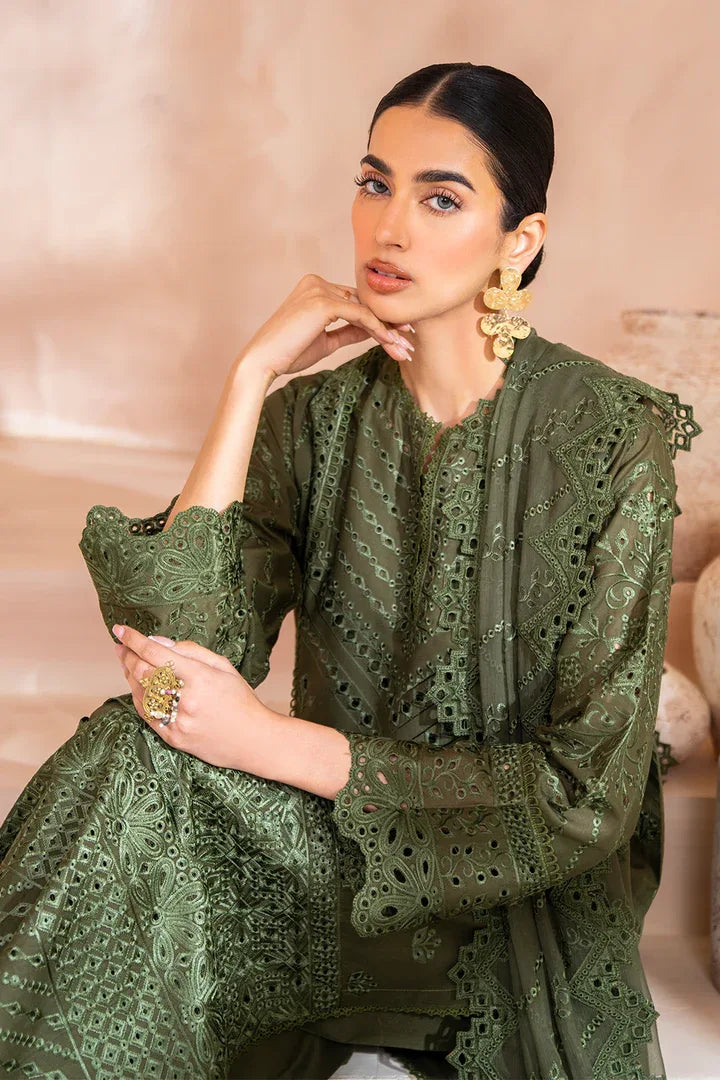 Iznik | Ready to Wear | IP-222 EMBROIDERED LAWN - Rang-e-Khaas