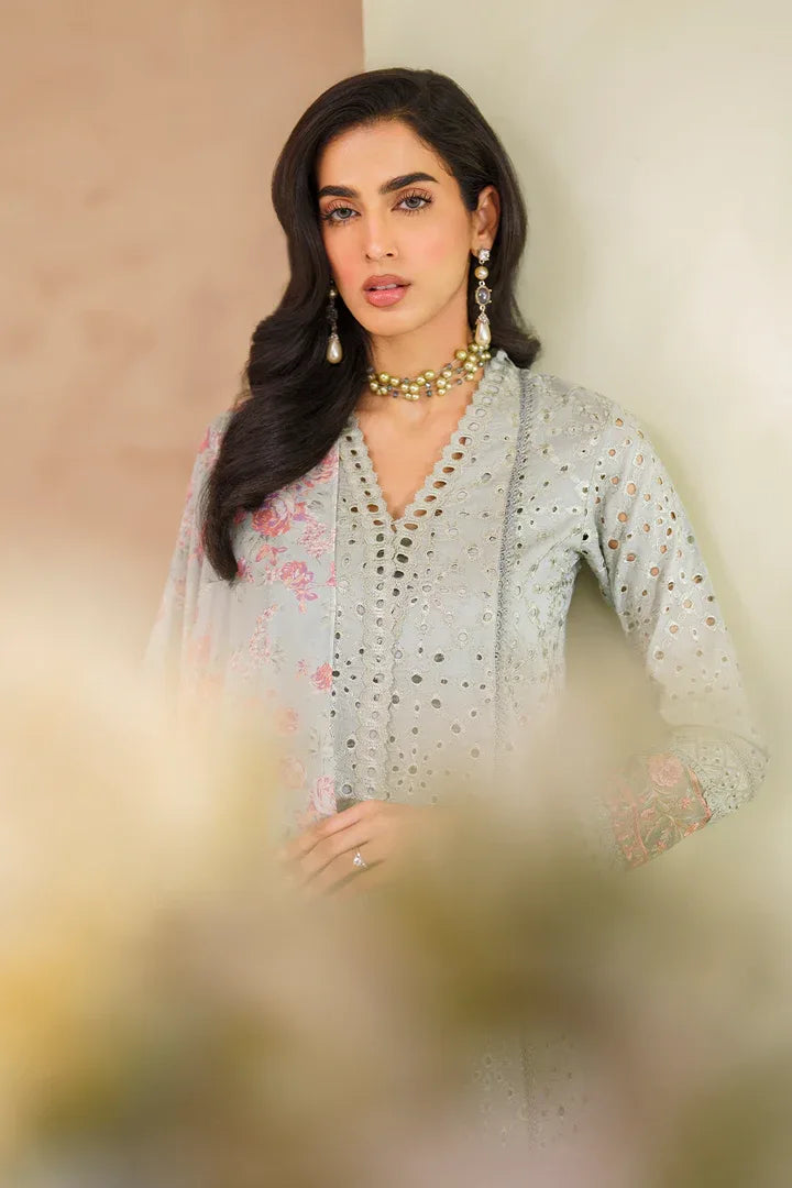 Iznik | Ready to Wear | IP-224 EMBROIDERED LAWN - Rang-e-Khaas
