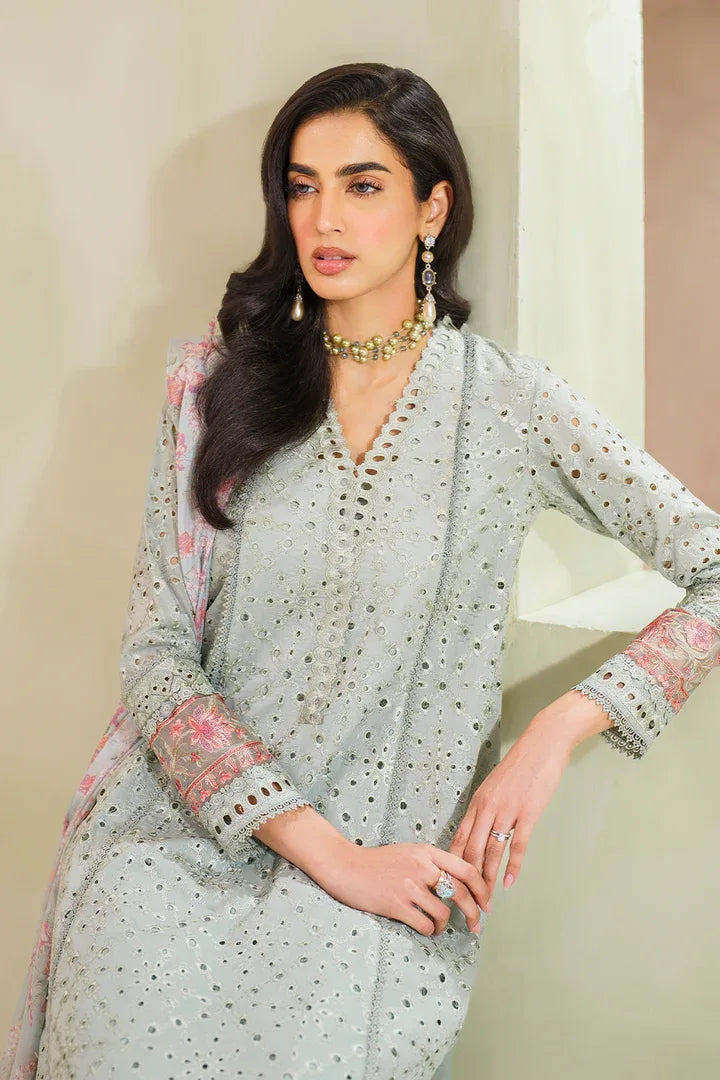 Iznik | Ready to Wear | IP-224 EMBROIDERED LAWN - Rang-e-Khaas
