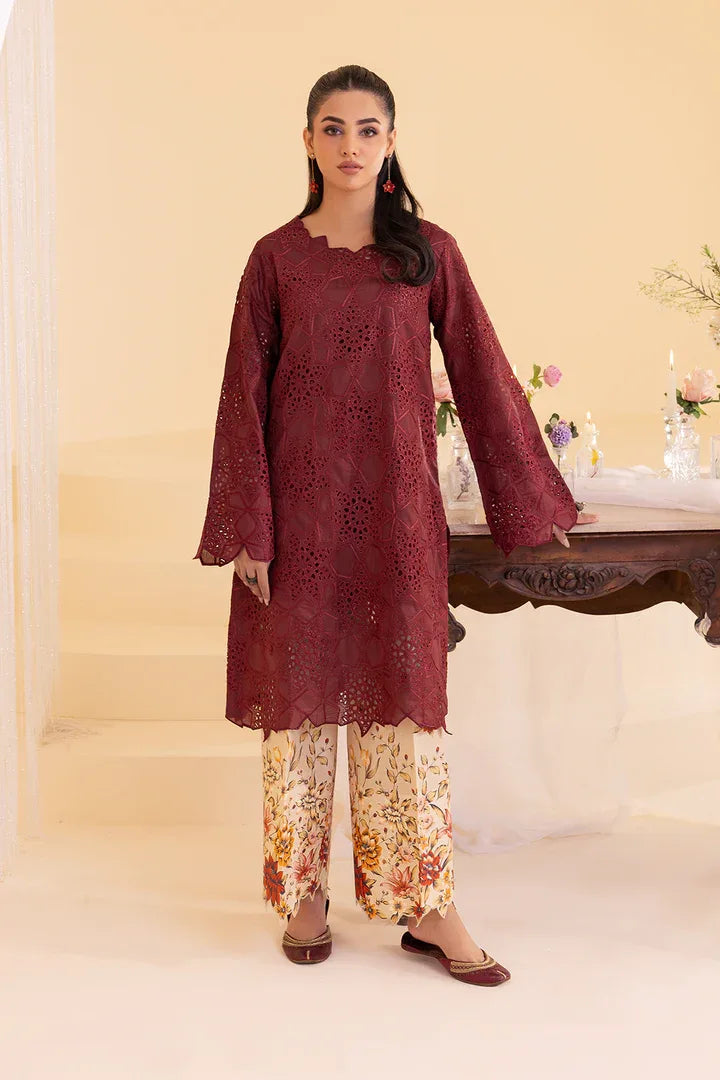 Iznik | Ready to Wear | IP-234 EMBROIDERED LAWN - Rang-e-Khaas