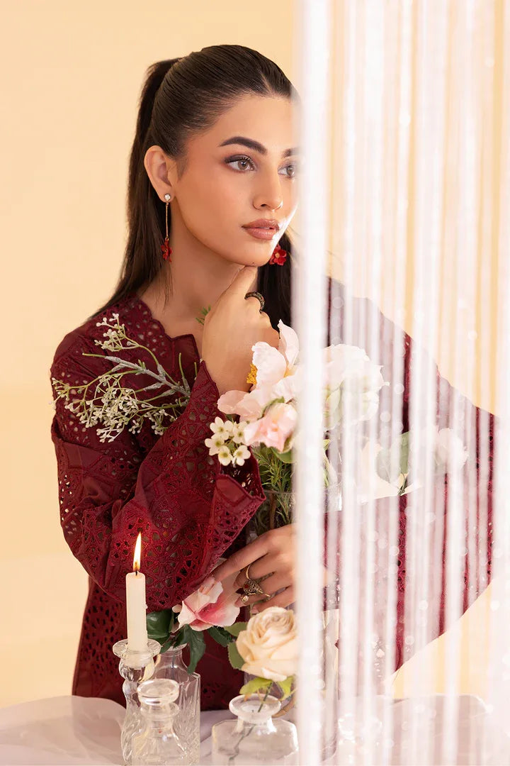 Iznik | Ready to Wear | IP-234 EMBROIDERED LAWN - Rang-e-Khaas