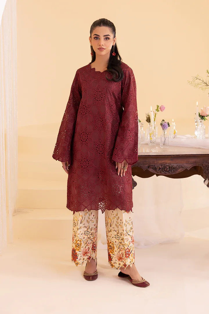 Iznik | Ready to Wear | IP-234 EMBROIDERED LAWN - Rang-e-Khaas