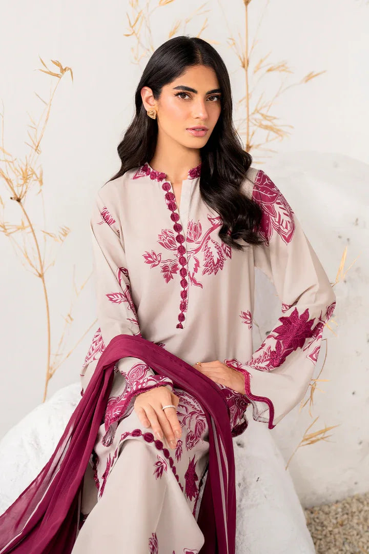 Iznik | Ready to Wear | IP-236 PRINTED GEORGETTE - Rang-e-Khaas