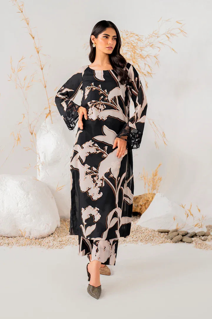 Iznik | Ready to Wear | IP-238 PRINTED GEORGETTE - Rang-e-Khaas
