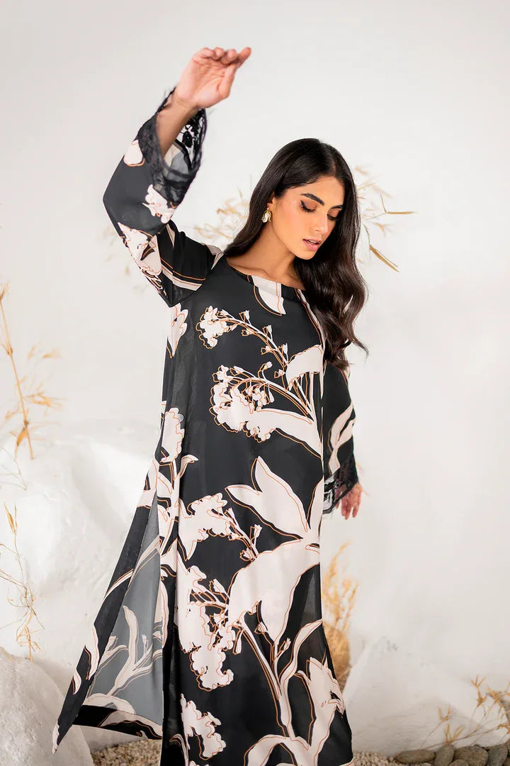 Iznik | Ready to Wear | IP-238 PRINTED GEORGETTE - Rang-e-Khaas