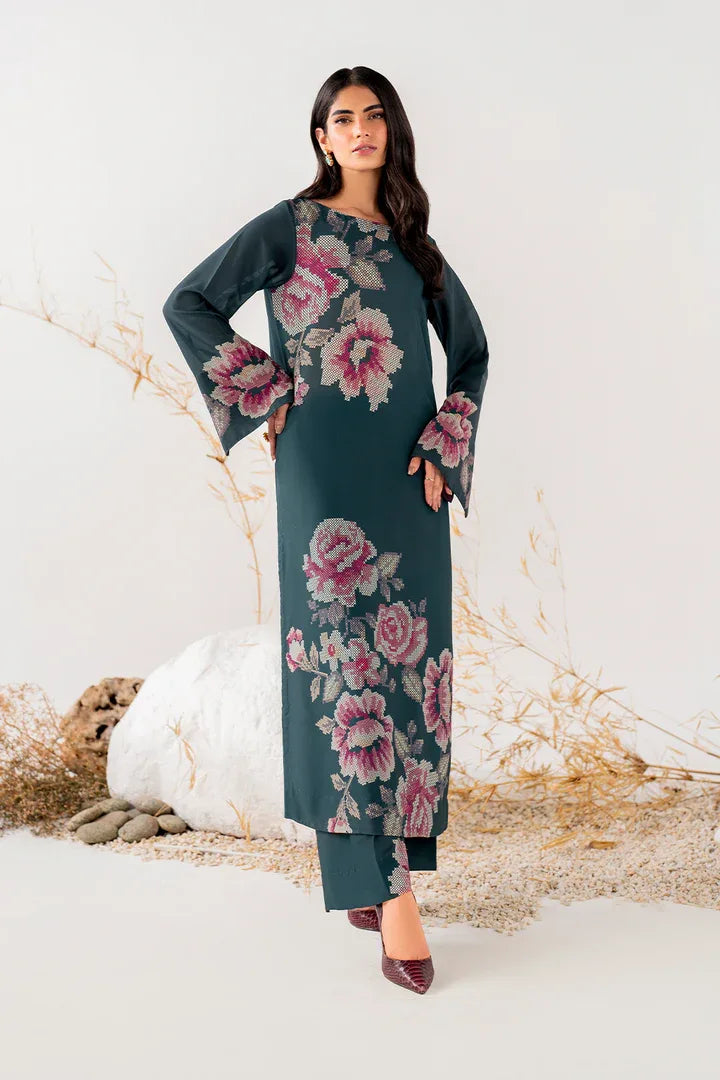 Iznik | Ready to Wear | IP-240 PRINTED GEORGETTE - Rang-e-Khaas
