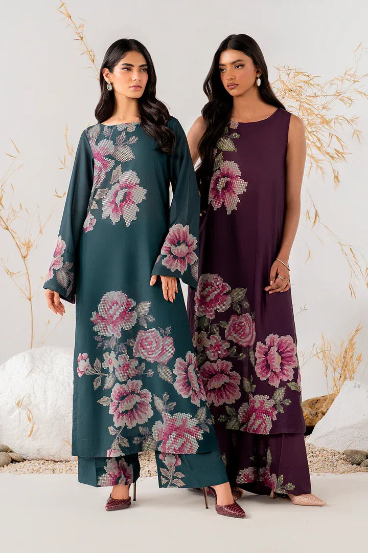 Iznik | Ready to Wear | IP-240 PRINTED GEORGETTE - Rang-e-Khaas