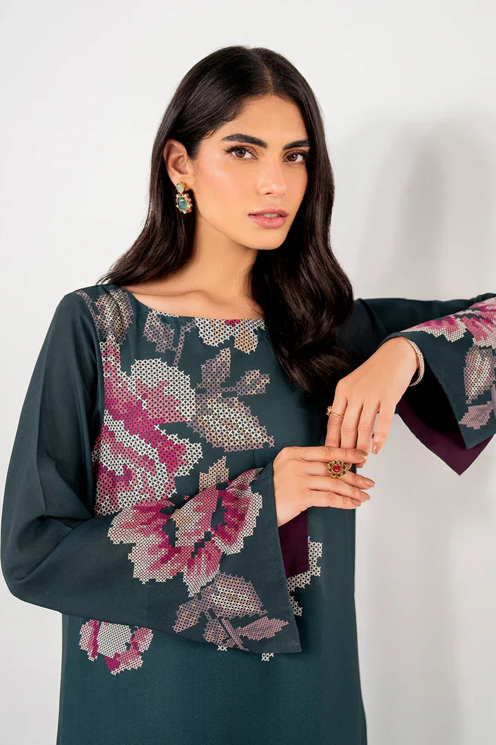 Iznik | Ready to Wear | IP-240 PRINTED GEORGETTE - Rang-e-Khaas