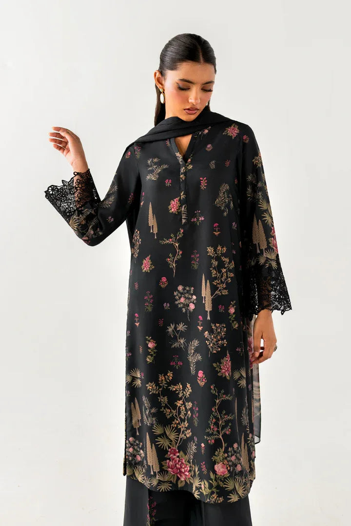 Iznik | Ready to Wear | IP-245 PRINTED GEORGETTE - Rang-e-Khaas