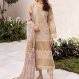 Iznik | Dahlia Embroidered Lawn | DL-03
