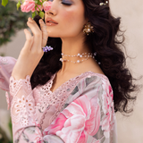 Iznik | Dahlia Embroidered Lawn | DL-09