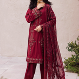 Iznik | Dahlia Embroidered Lawn | DL-01