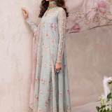 Iznik | Dahlia Embroidered Lawn | DL-10