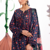 Iznik | Dahlia Embroidered Lawn | DL-07
