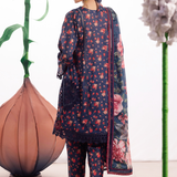 Iznik | Dahlia Embroidered Lawn | DL-07
