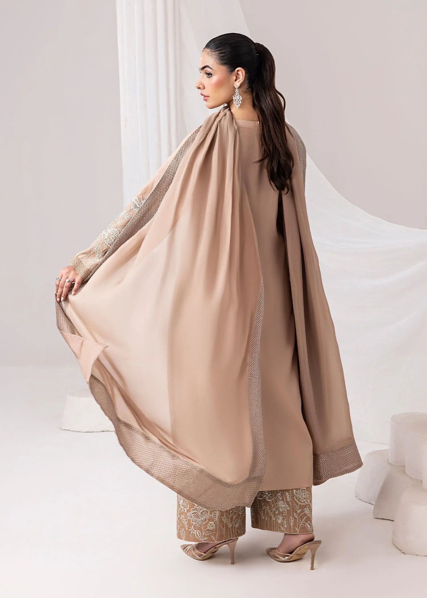 Jamnii | Silk Ivy | Desert Rose - Rang-e-Khaas