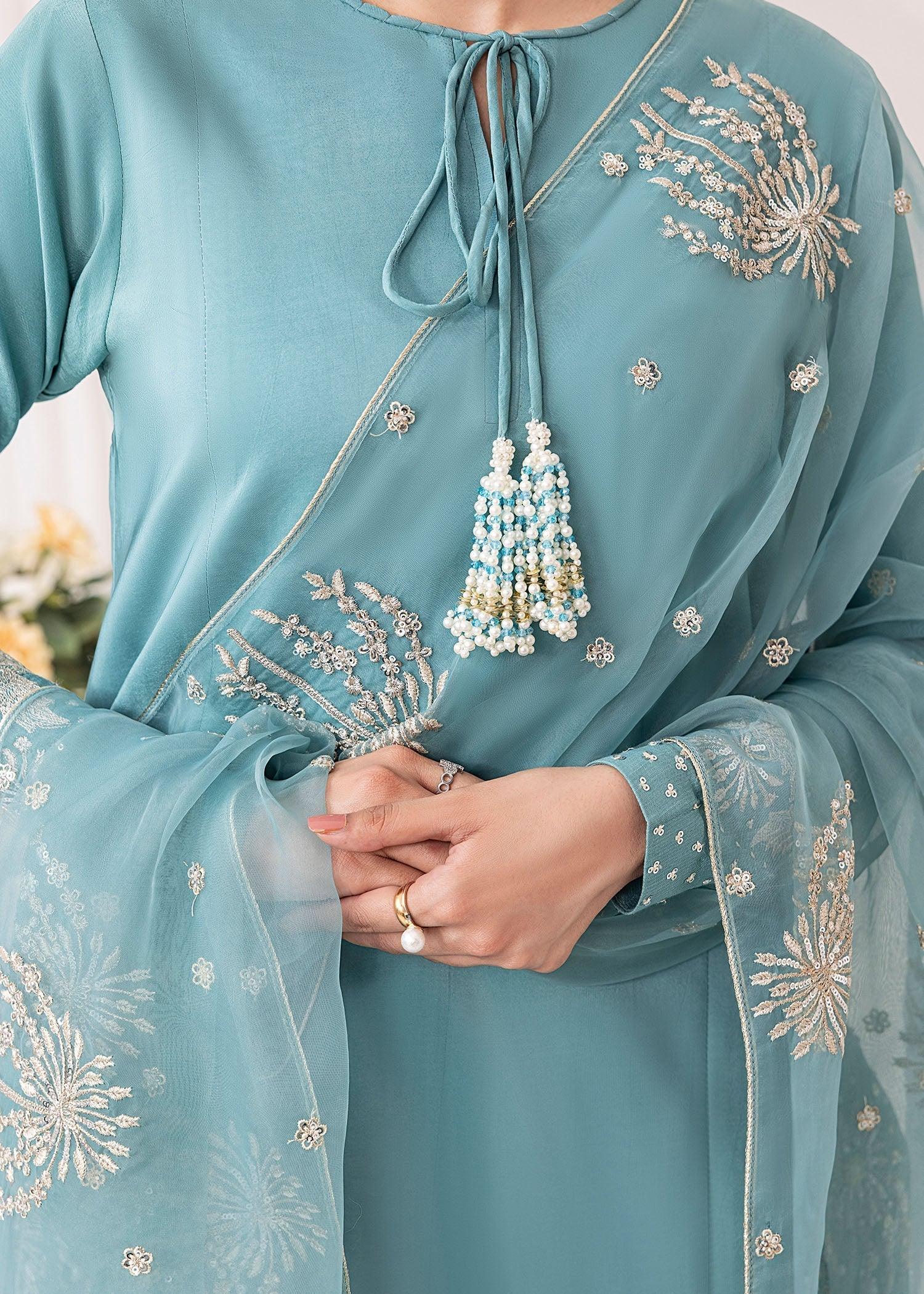 Jamnii | Silk Ivy | Dewdrop - Rang-e-Khaas