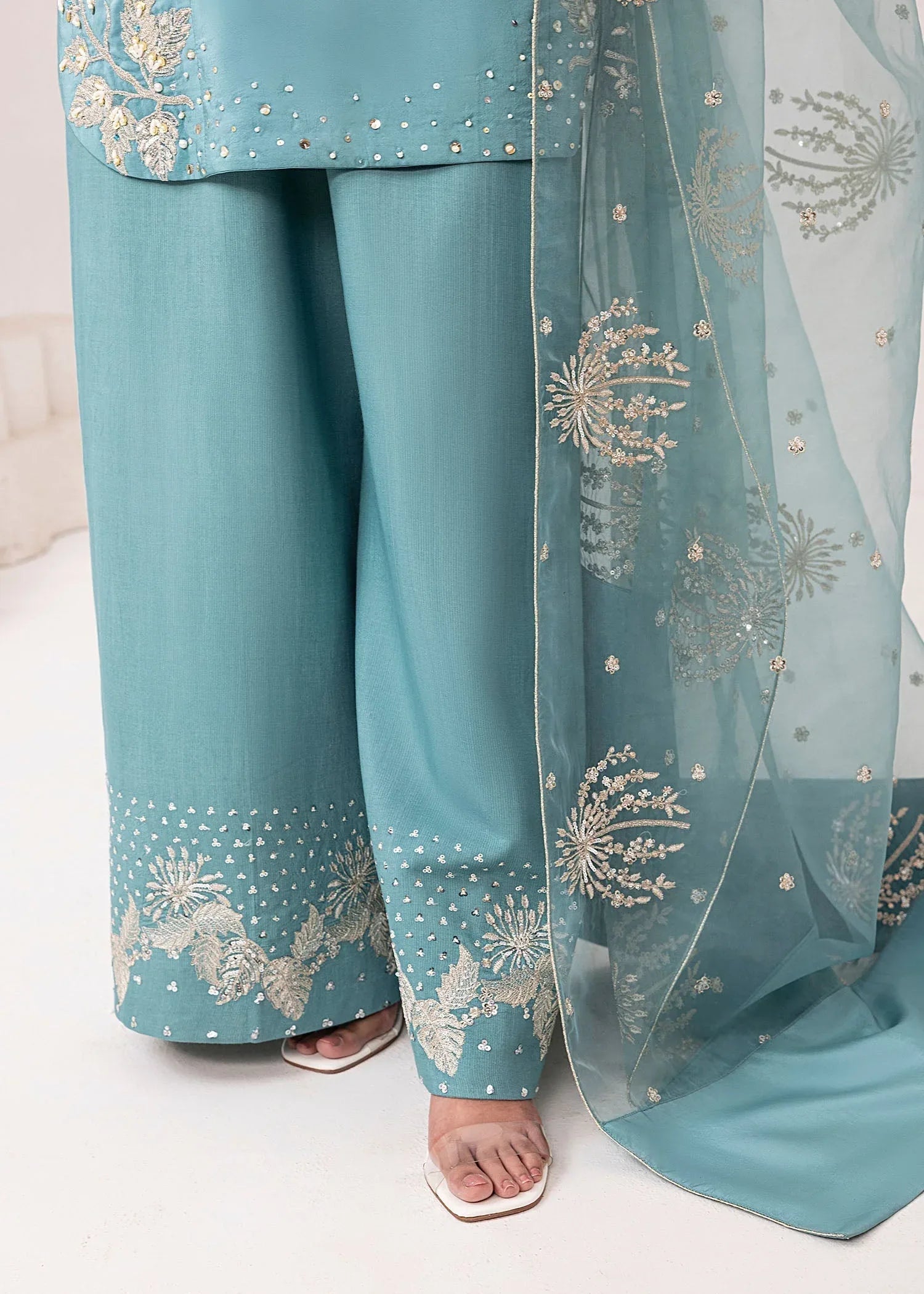 Jamnii | Silk Ivy | Dewdrop - Rang-e-Khaas