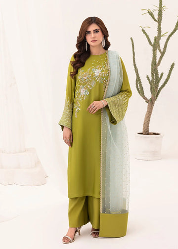 Jamnii | Silk Ivy | Lime Forest - Rang-e-Khaas