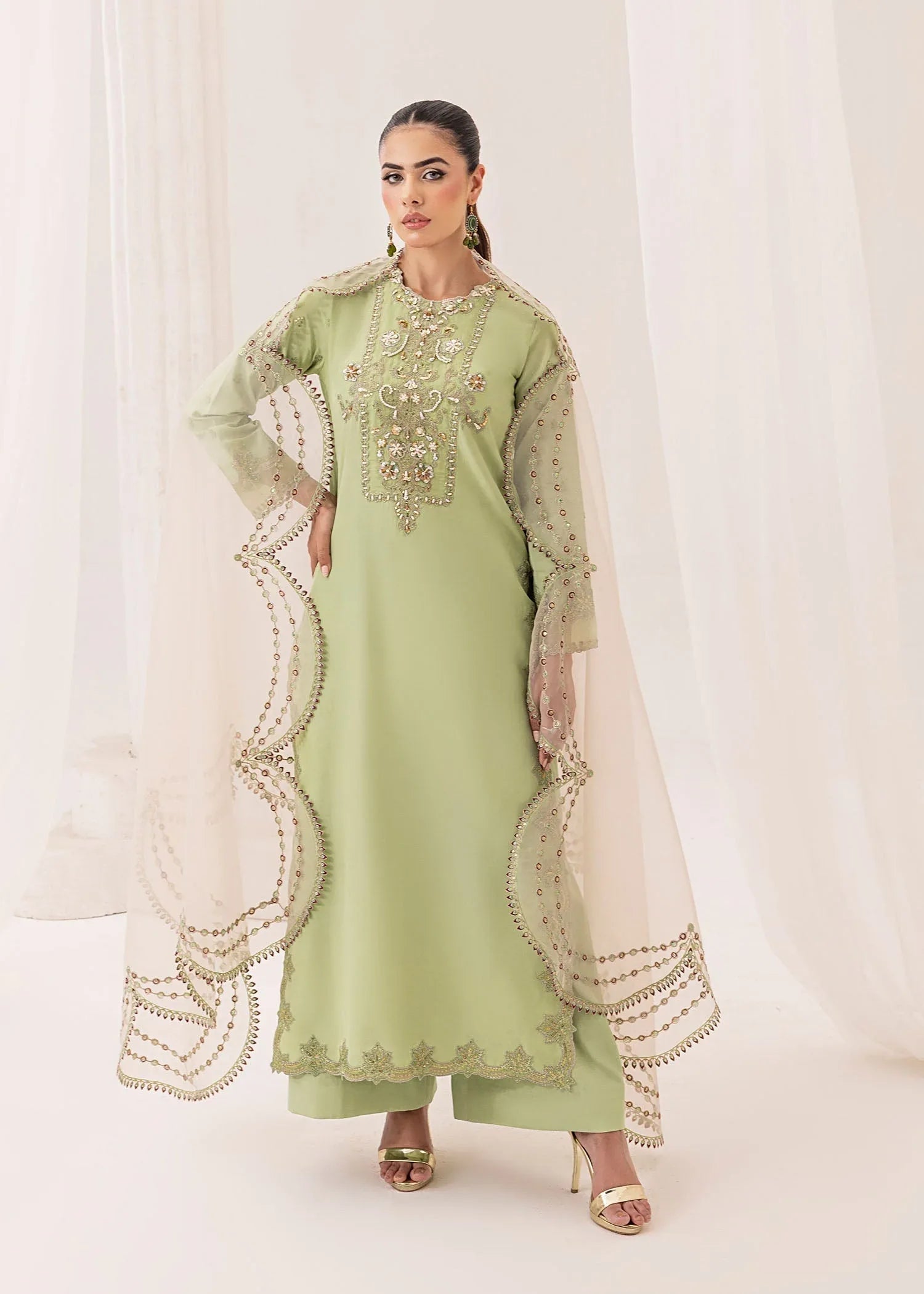 Jamnii | Silk Ivy | Serene - Rang-e-Khaas