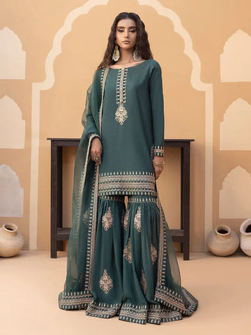 Hem Stitch | Raw Silk Edit 25 | Jasmine - Rang-e-Khaas