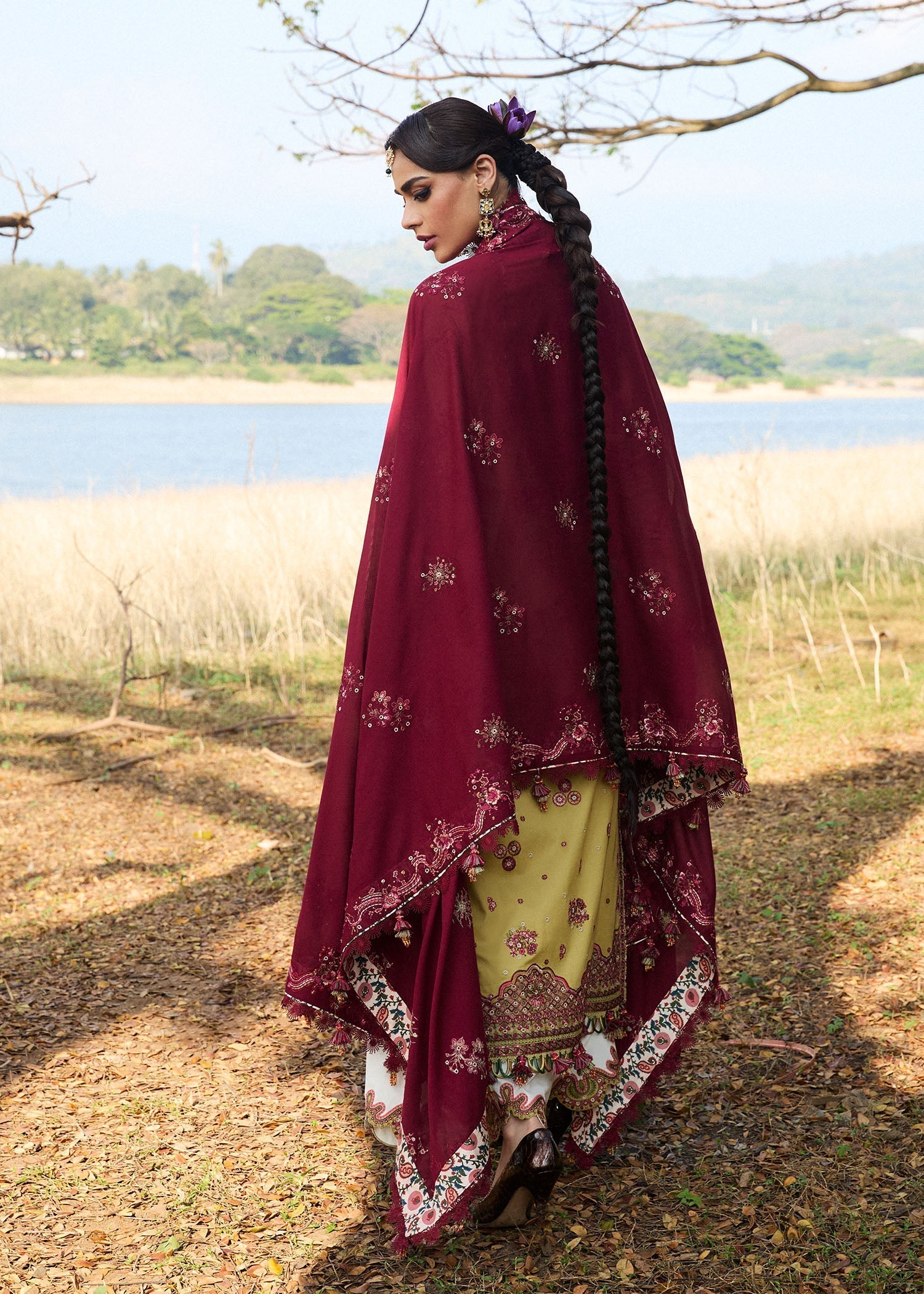 Hussain Rehar | Luxury Lawn 25 | Minted