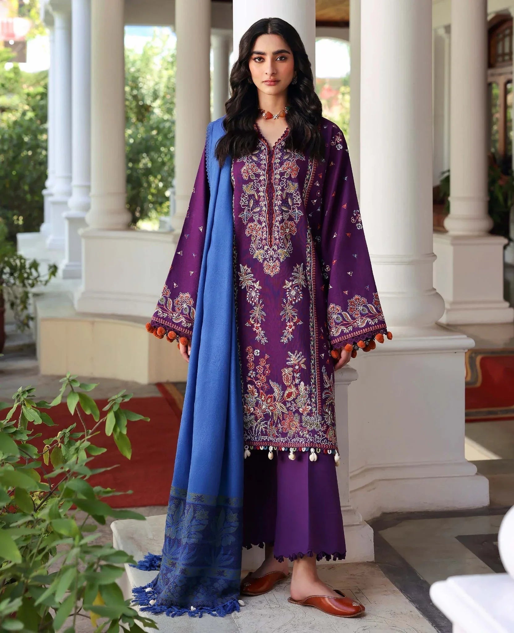 Republic Womenswear | Amaris Luxury Shawl 25 | Kaia - Rang-e-Khaas