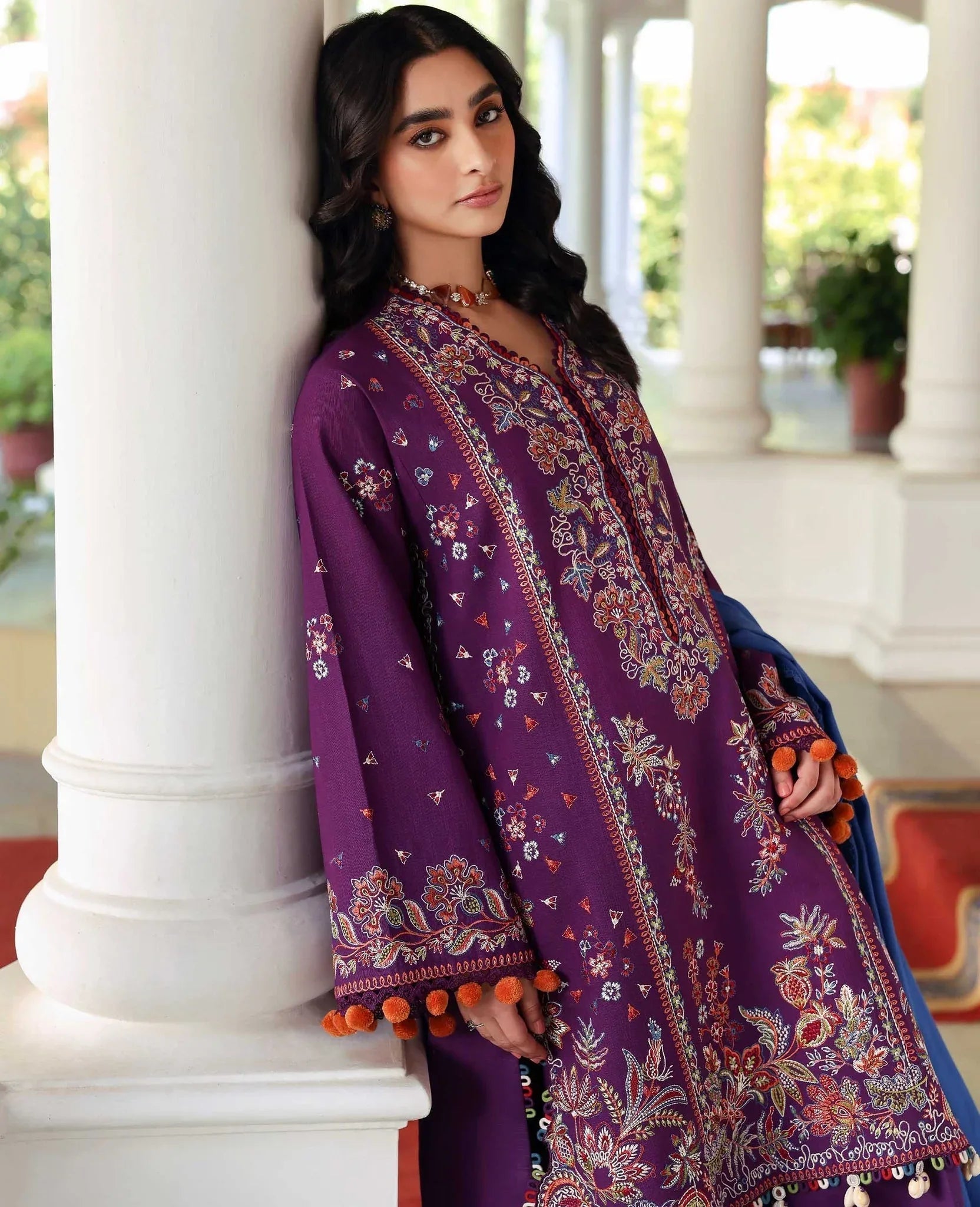 Republic Womenswear | Amaris Luxury Shawl 25 | Kaia - Rang-e-Khaas