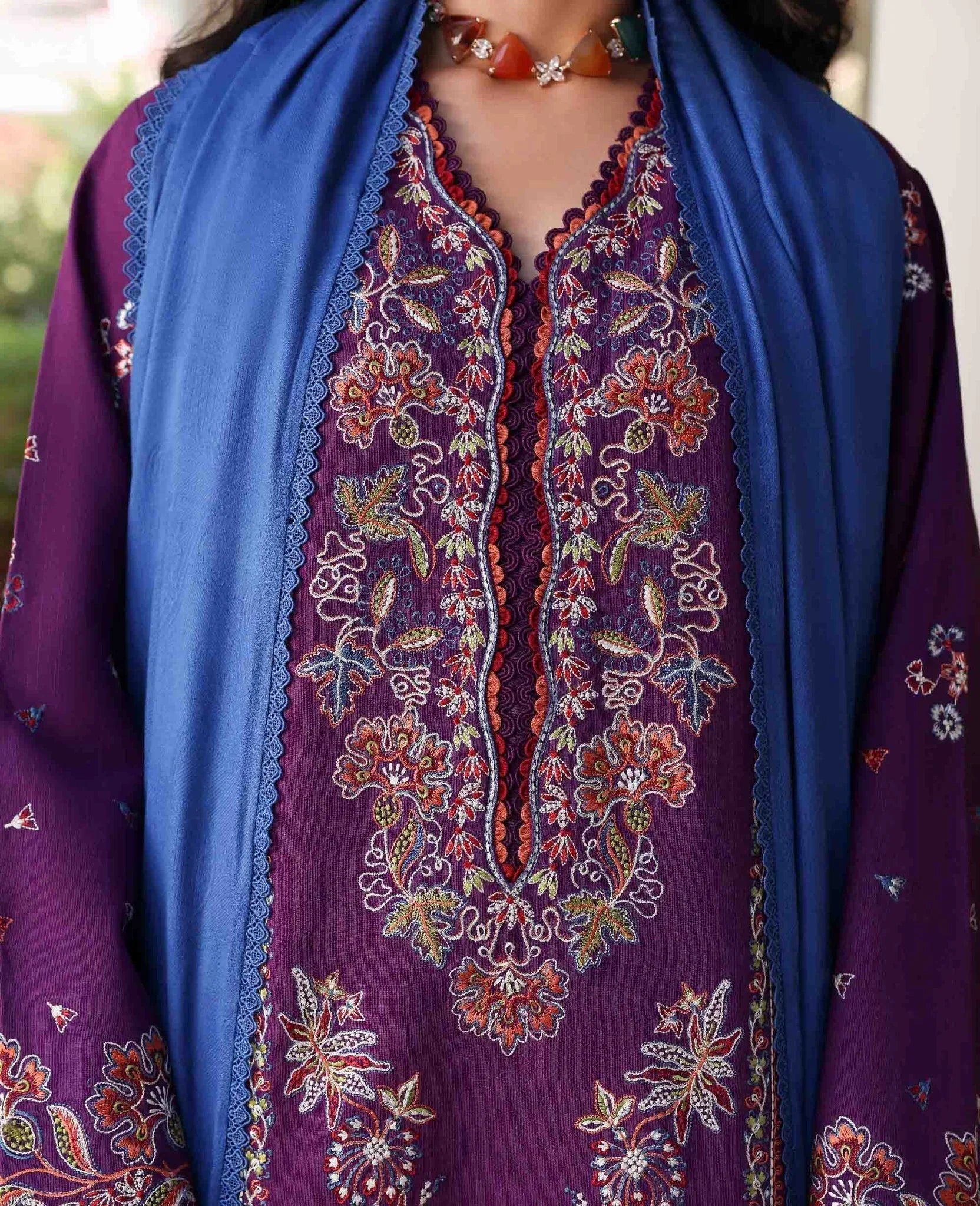Republic Womenswear | Amaris Luxury Shawl 25 | Kaia - Rang-e-Khaas