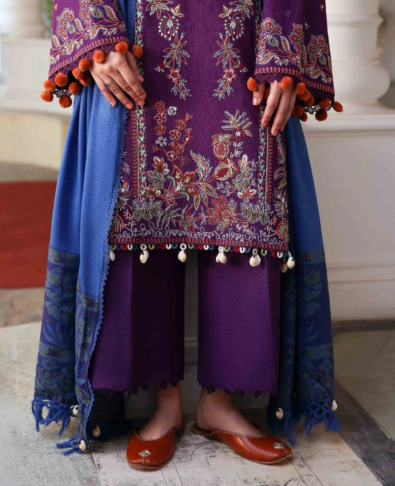 Republic Womenswear | Amaris Luxury Shawl 25 | Kaia - Rang-e-Khaas