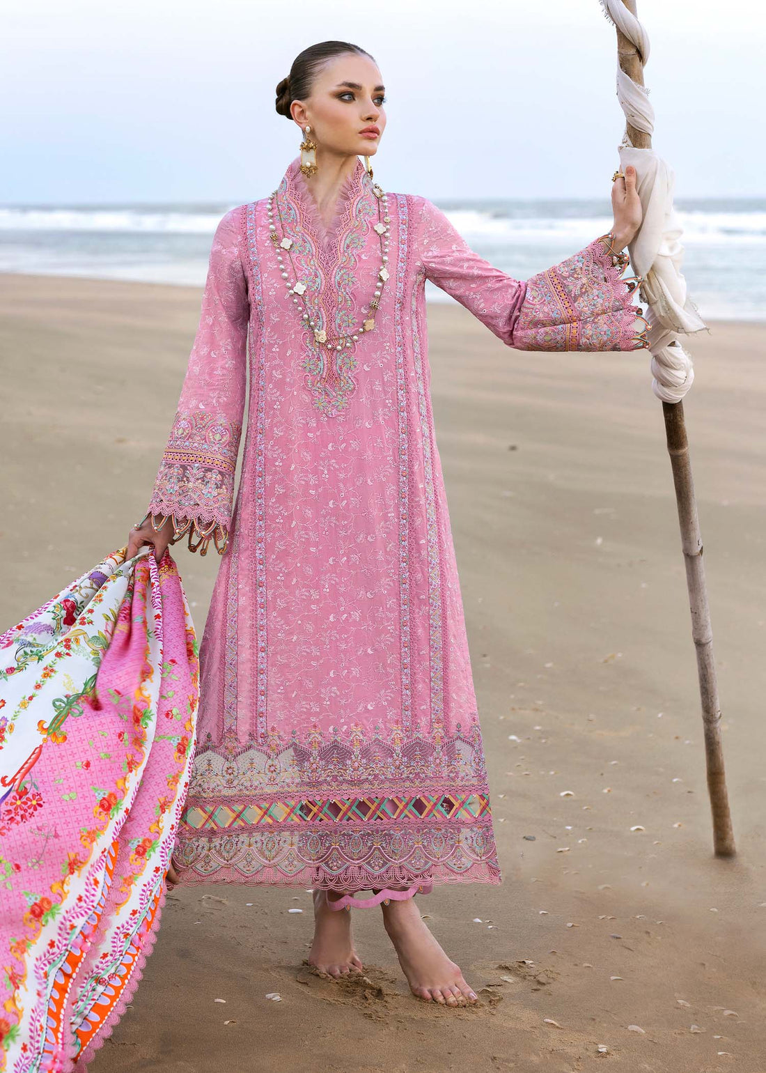 Kanwal Malik | Elysia Luxury Lawn 25 | Ariana - Rang-e-Khaas