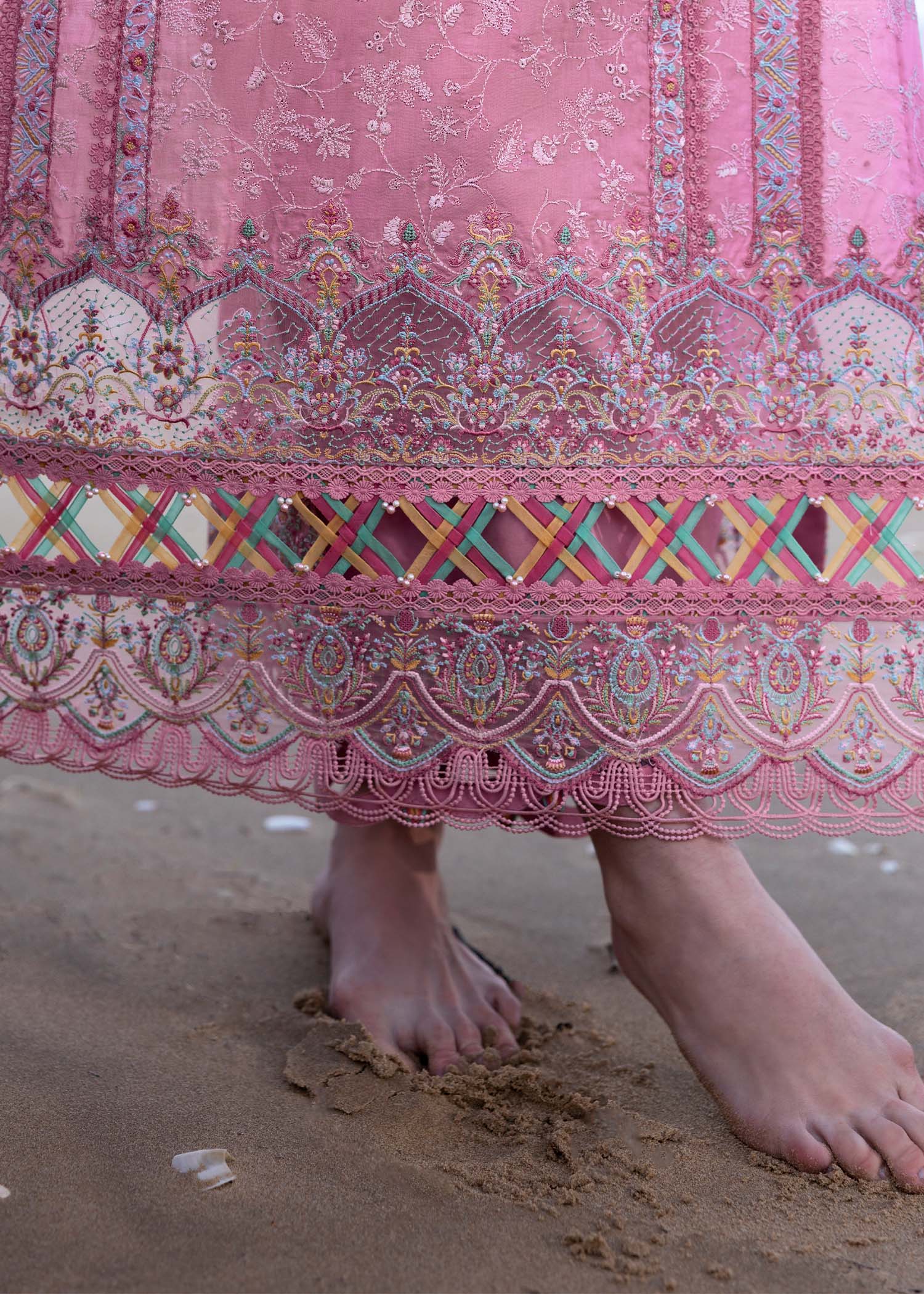 Kanwal Malik | Elysia Luxury Lawn 25 | Ariana - Rang-e-Khaas