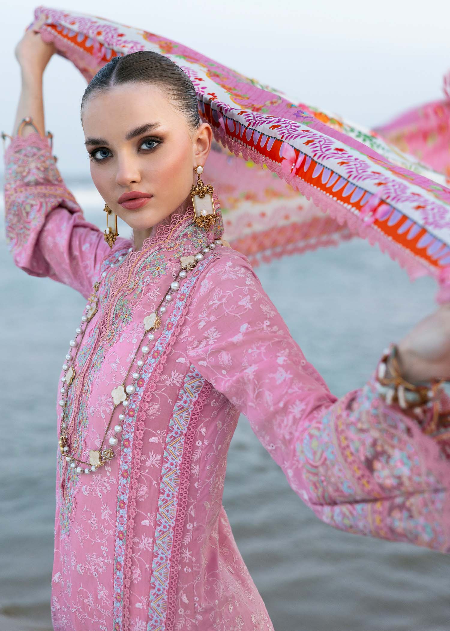 Kanwal Malik | Elysia Luxury Lawn 25 | Ariana - Rang-e-Khaas