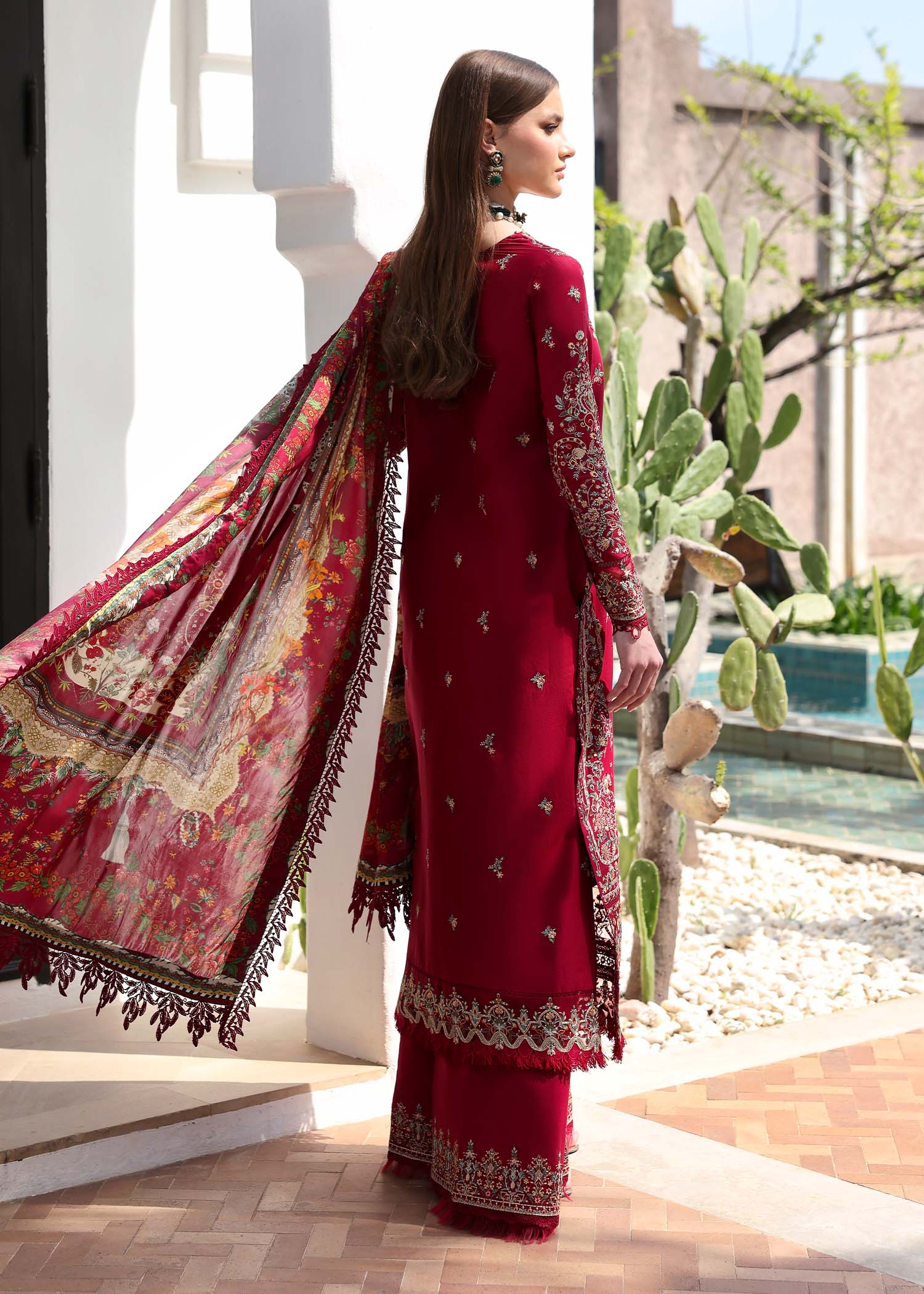 Kanwal Malik | Elysia Luxury Lawn 25 | Marina - Rang-e-Khaas
