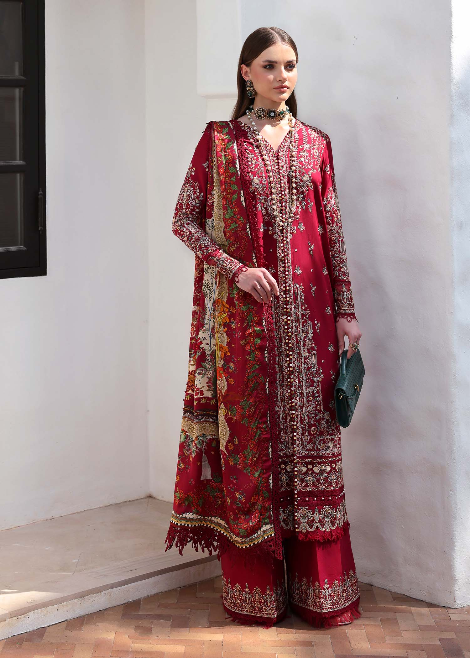 Kanwal Malik | Elysia Luxury Lawn 25 | Marina - Rang-e-Khaas