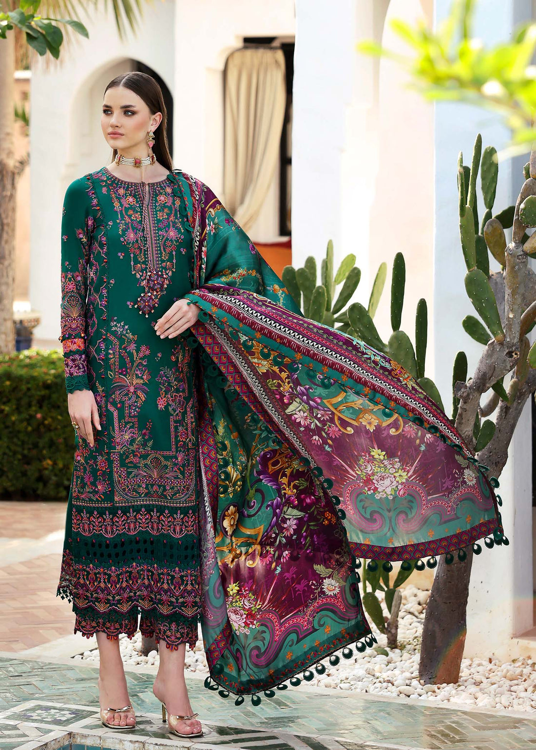 Kanwal Malik | Elysia Luxury Lawn 25 | Sierra - Rang-e-Khaas