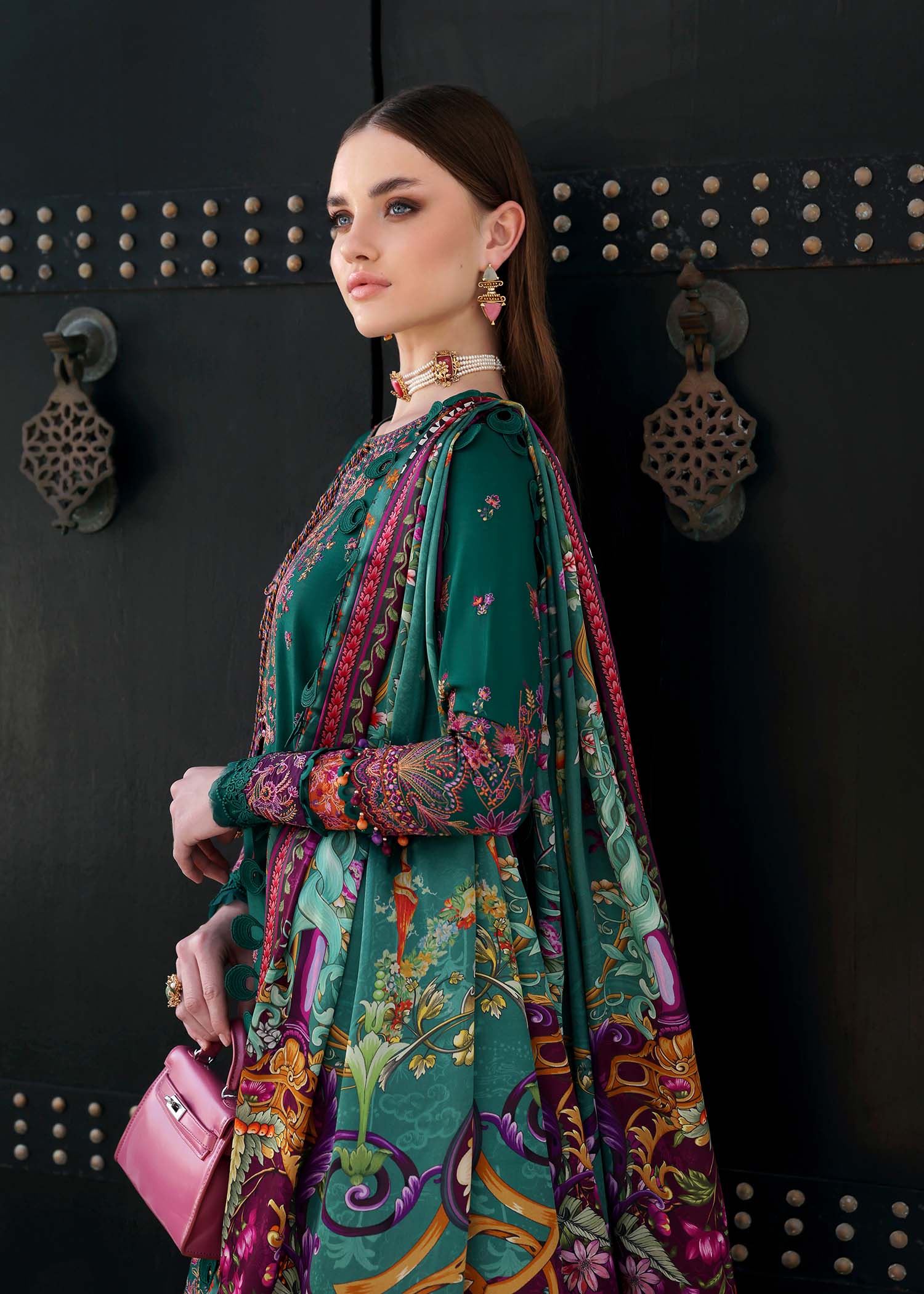 Kanwal Malik | Elysia Luxury Lawn 25 | Sierra - Rang-e-Khaas