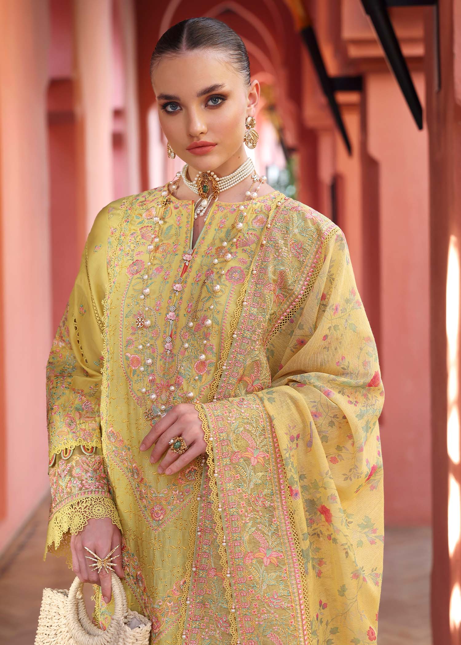 Kanwal Malik | Elysia Luxury Lawn 25 | Summer - Rang-e-Khaas