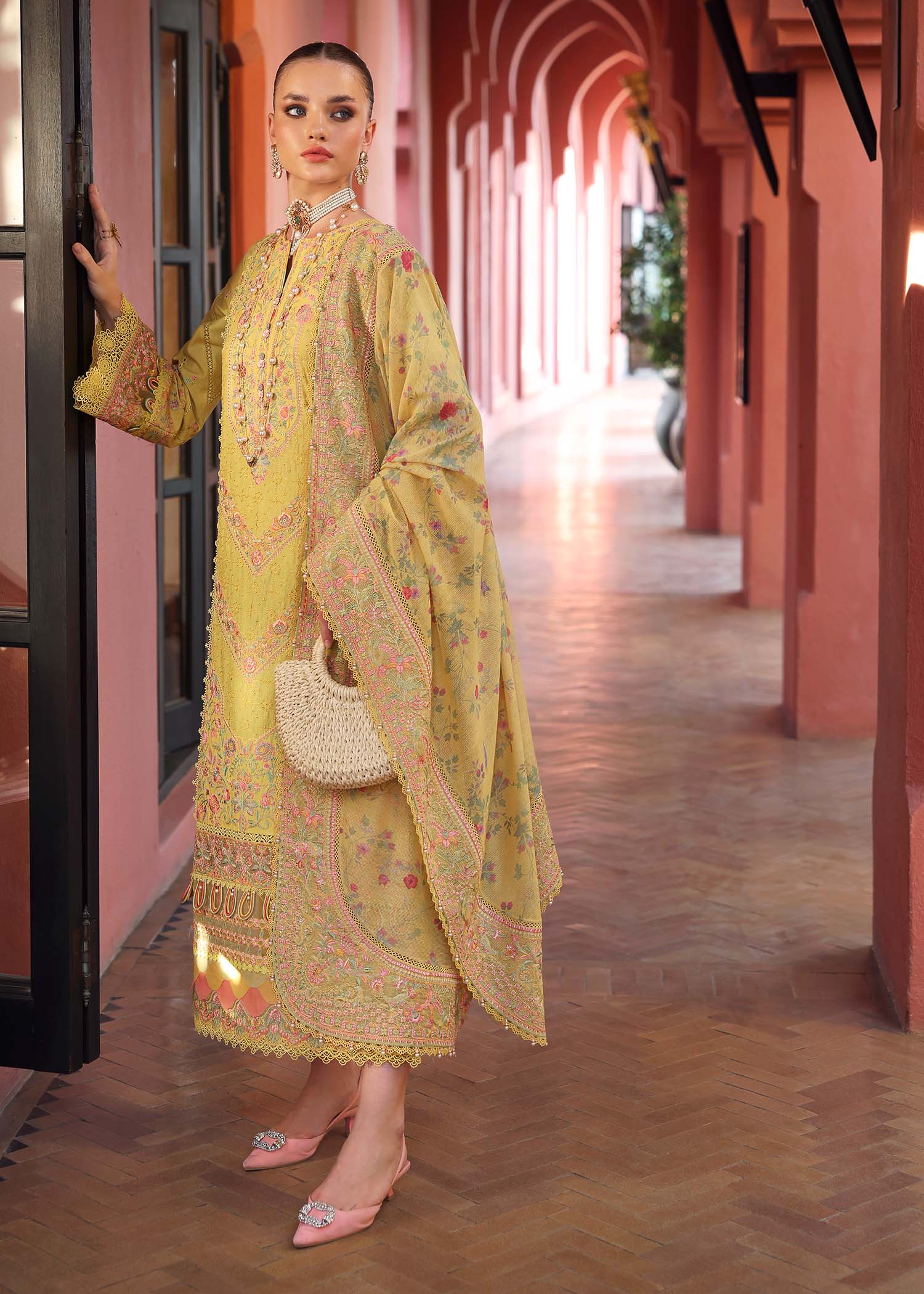 Kanwal Malik | Elysia Luxury Lawn 25 | Summer - Rang-e-Khaas