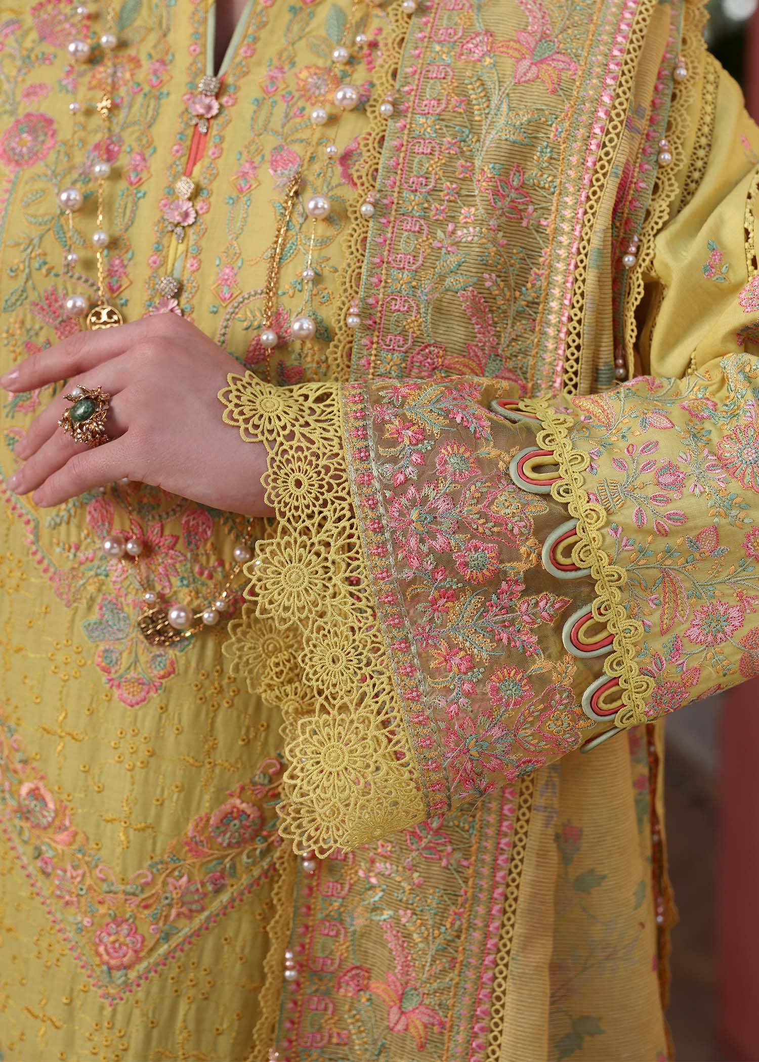 Kanwal Malik | Elysia Luxury Lawn 25 | Summer - Rang-e-Khaas