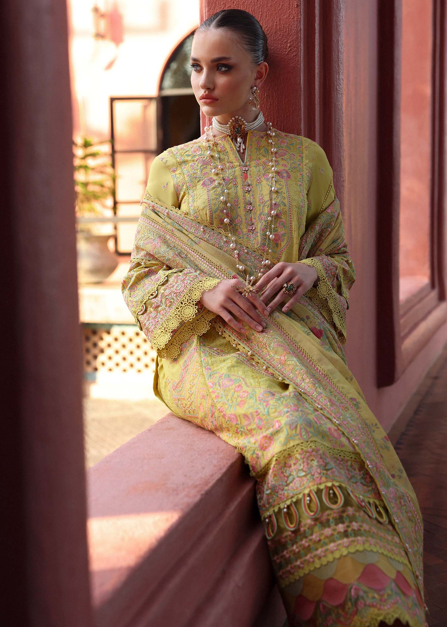 Kanwal Malik | Elysia Luxury Lawn 25 | Summer - Rang-e-Khaas